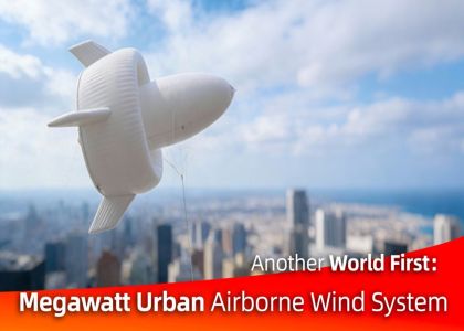 Far East Supports World’s First Megawatt Urban Airborne Wind System
